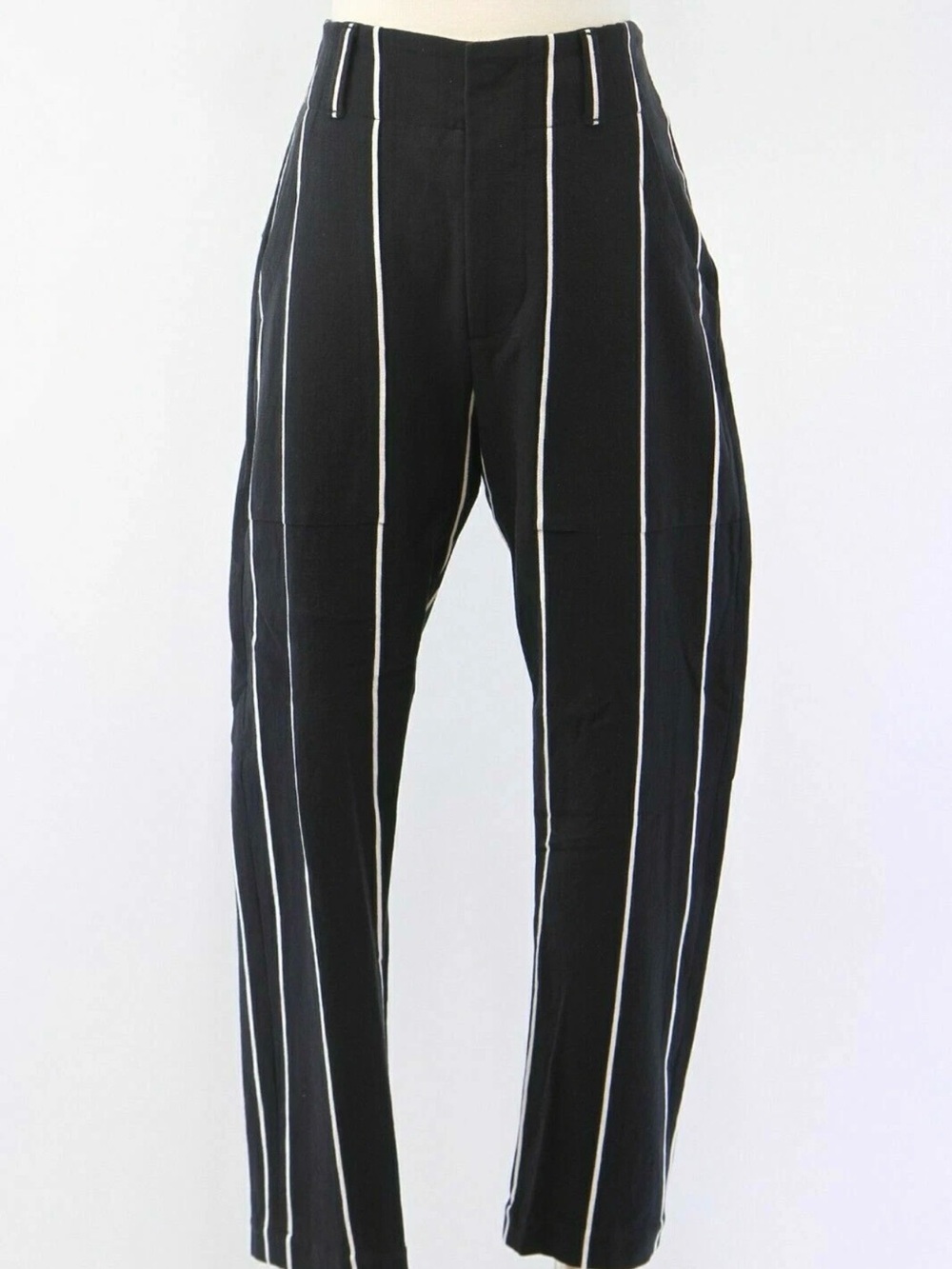 Brunello Cucinelli Women's 100% Cotton Pinstripe Print Pants